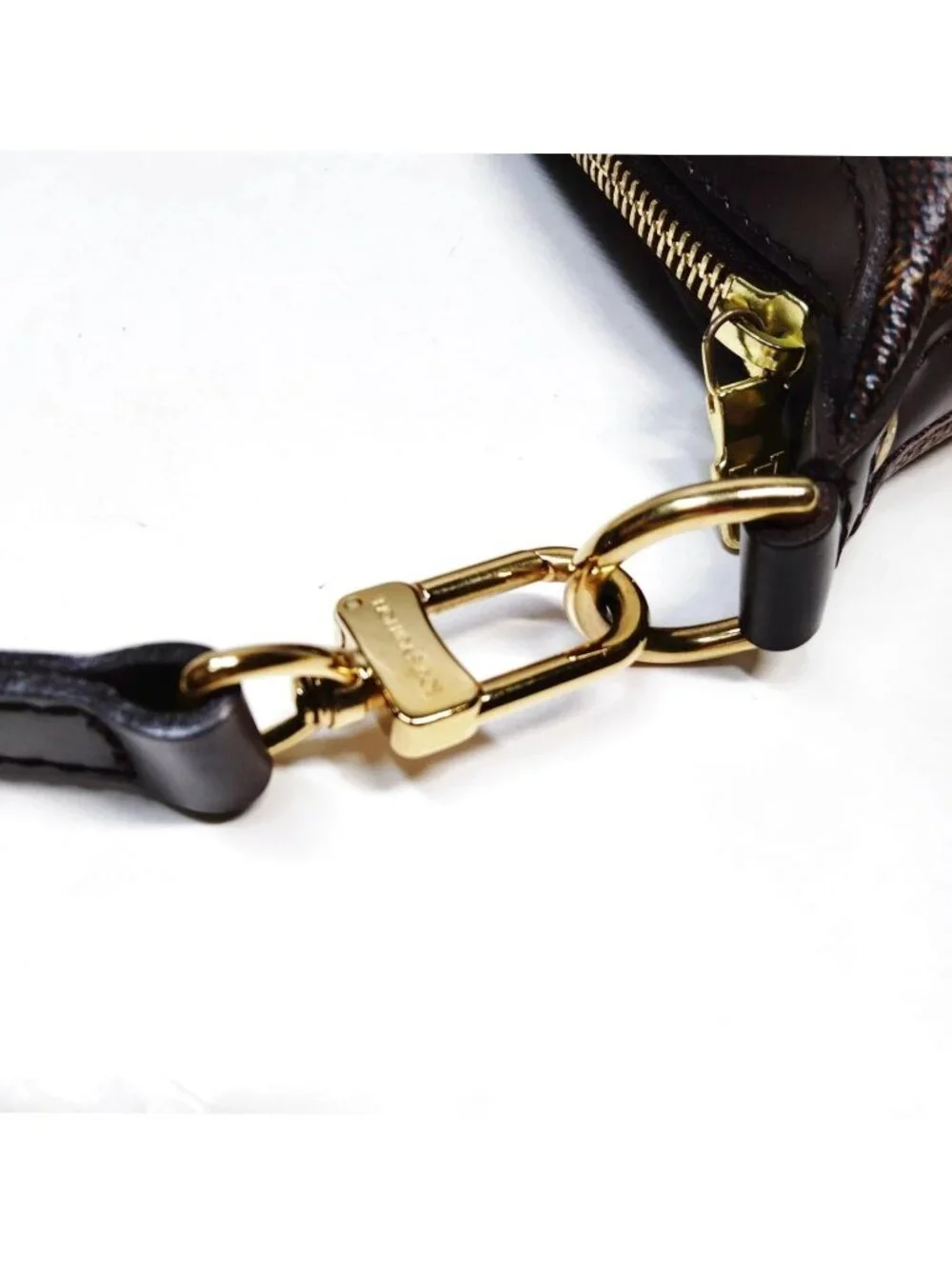Authentic Louis Vuitton Ilovo MM Damier Ebene Shoulder Bag